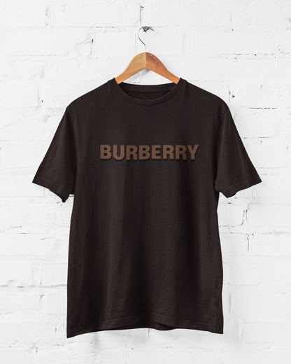 BurBerry Coffee Brown Half Sleeve T-shirt for Men