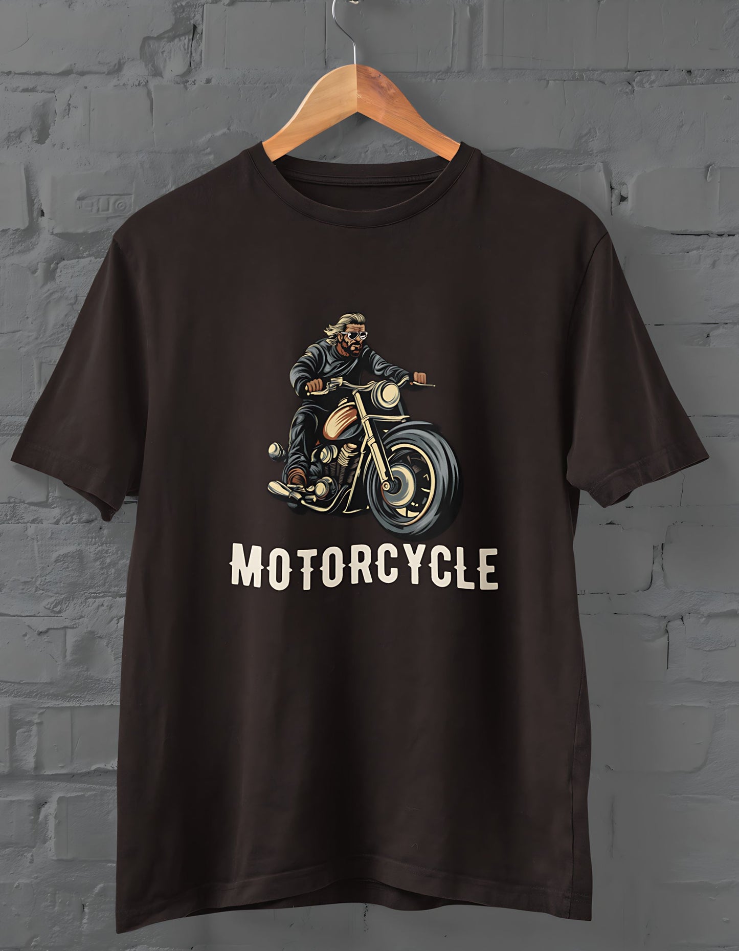 Motorcycle Half Sleeve T-shirt for Men