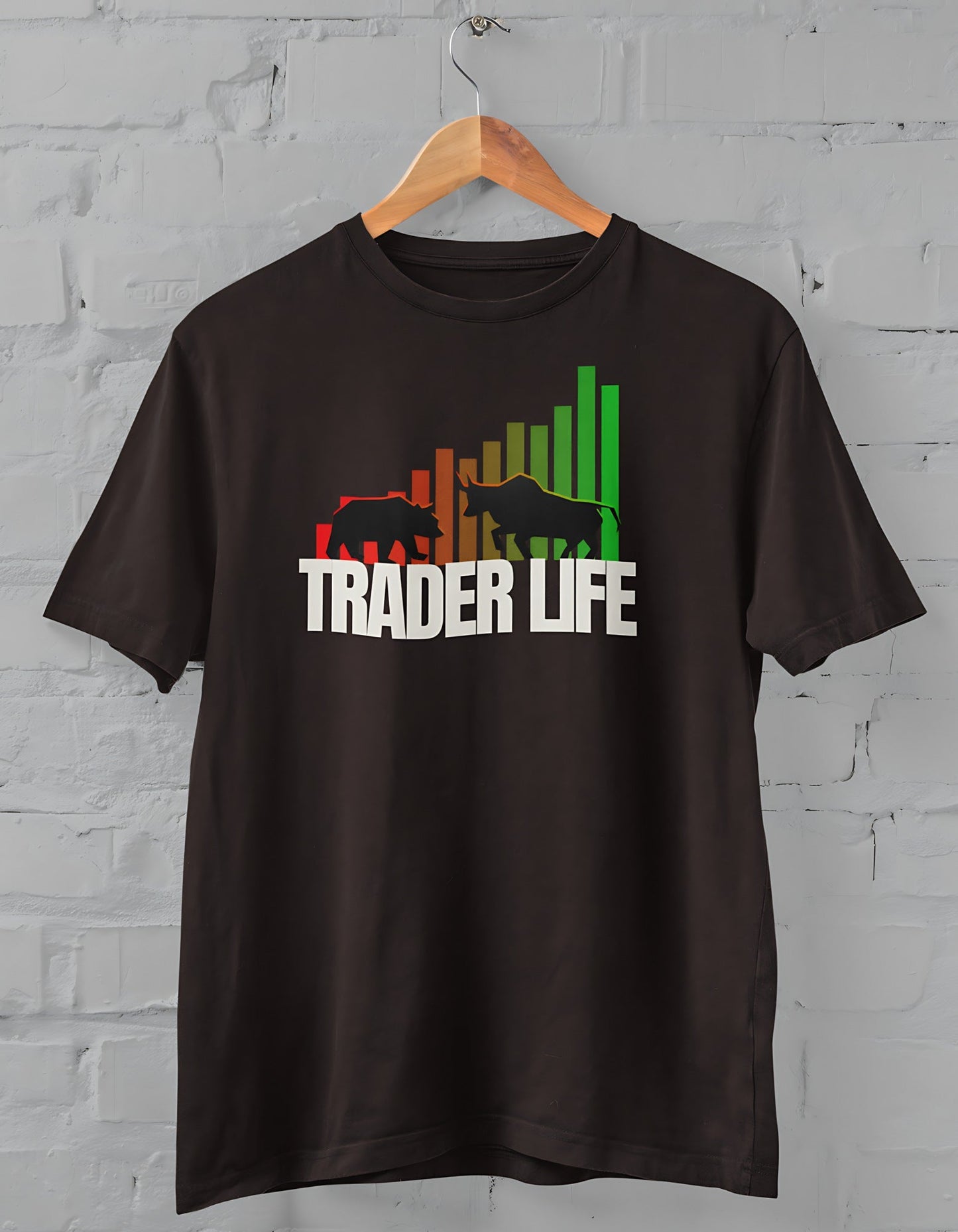 Trader Life Half Sleeve T-shirt for Men