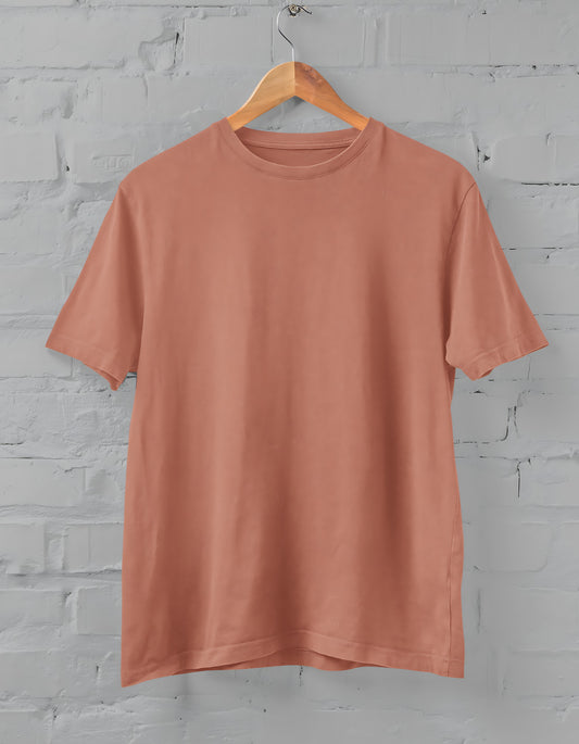 Copper Half Sleeve T-shirt for Men