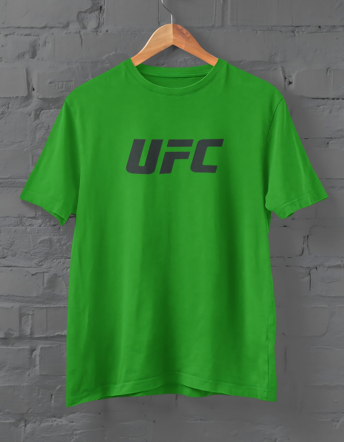 UFC Black Half Sleeves T-shirt For Men - ShosaQualiTees