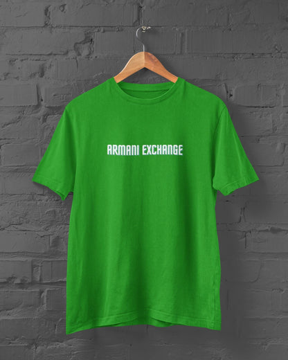 Armani Exchange Printed Flag Green t-shirt