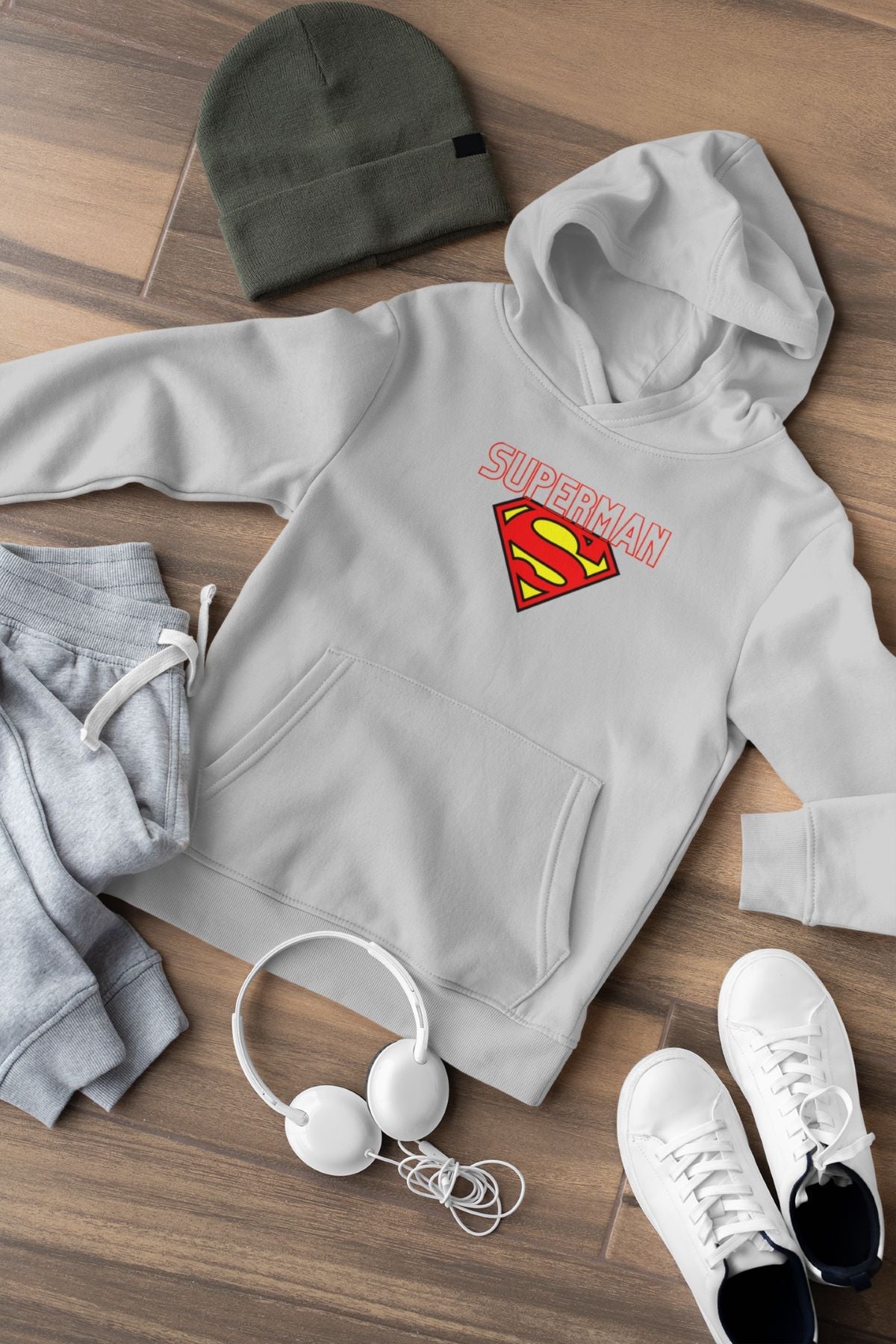 Superman Superhero Kids Hoodie for Boy/Girl - ShosaQualiTees