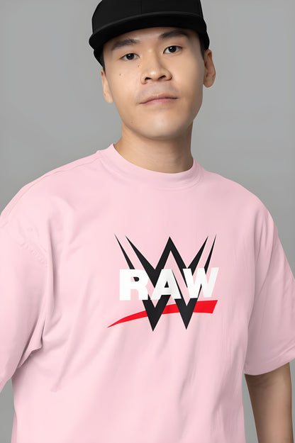 WWE RAW Oversized T-shirt for Men