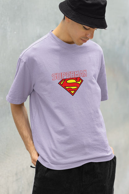 Superman Superhero Oversized T-shirt for Men