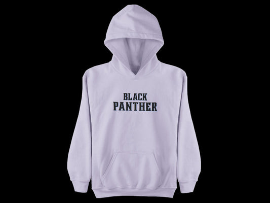 Black Panther Superhero Unisex Hoodie for Men/Women Lavender