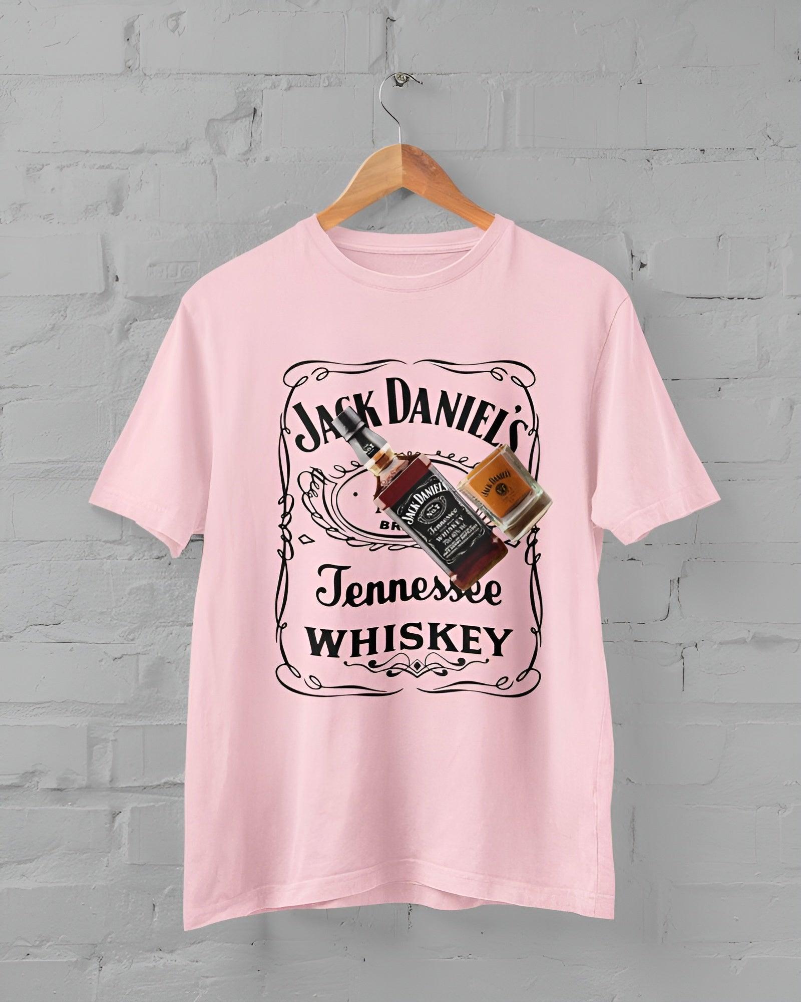 Jack Daniels Half Sleeve T-Shirt for Men