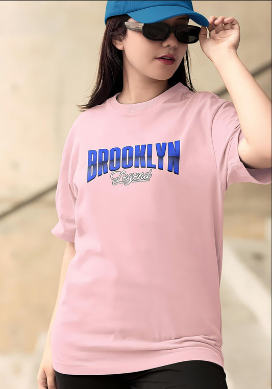 Brooklyn Oversized T-shirt for Women Light Pink