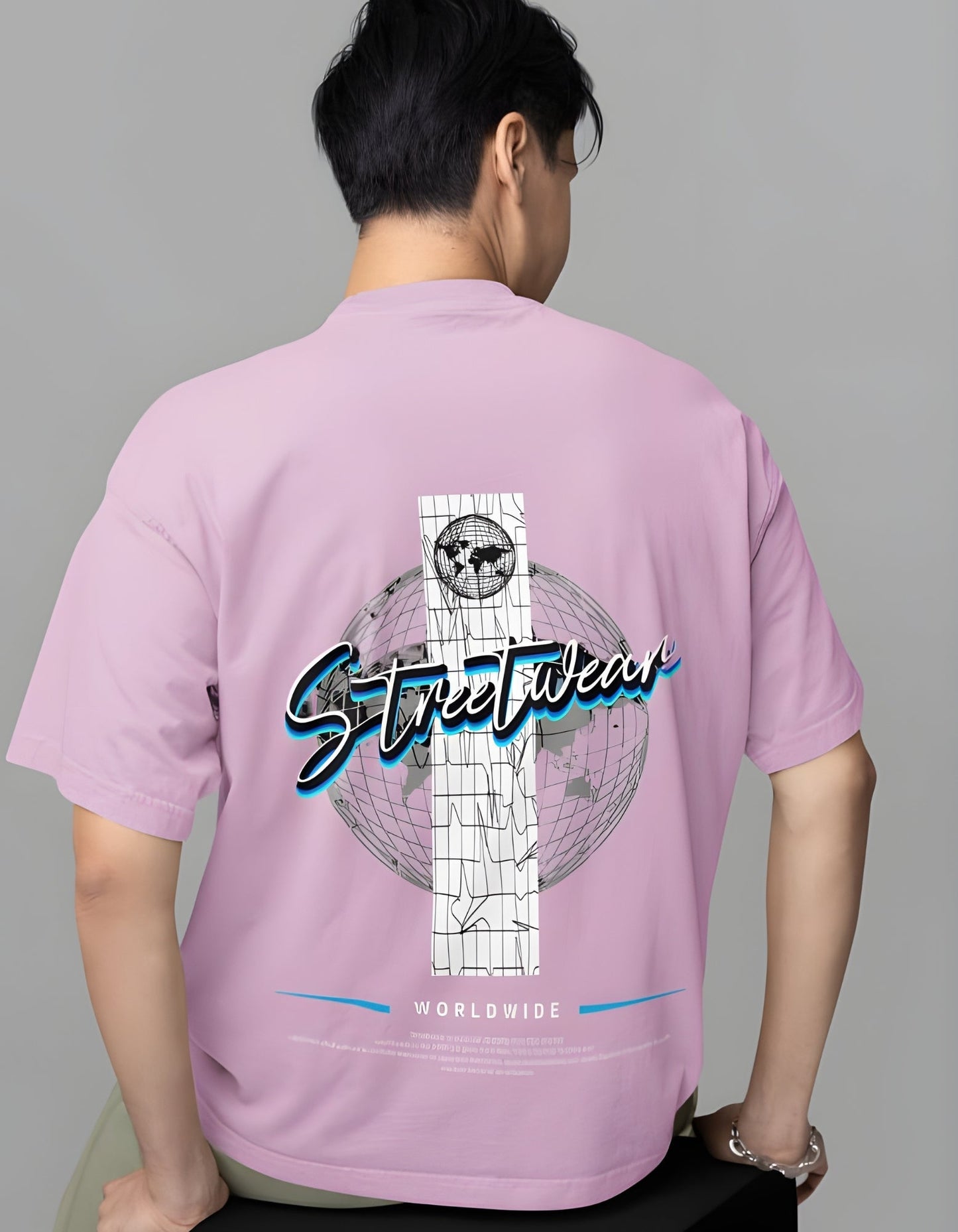 Streetwear Worldwide Oversized T-shirt for Men