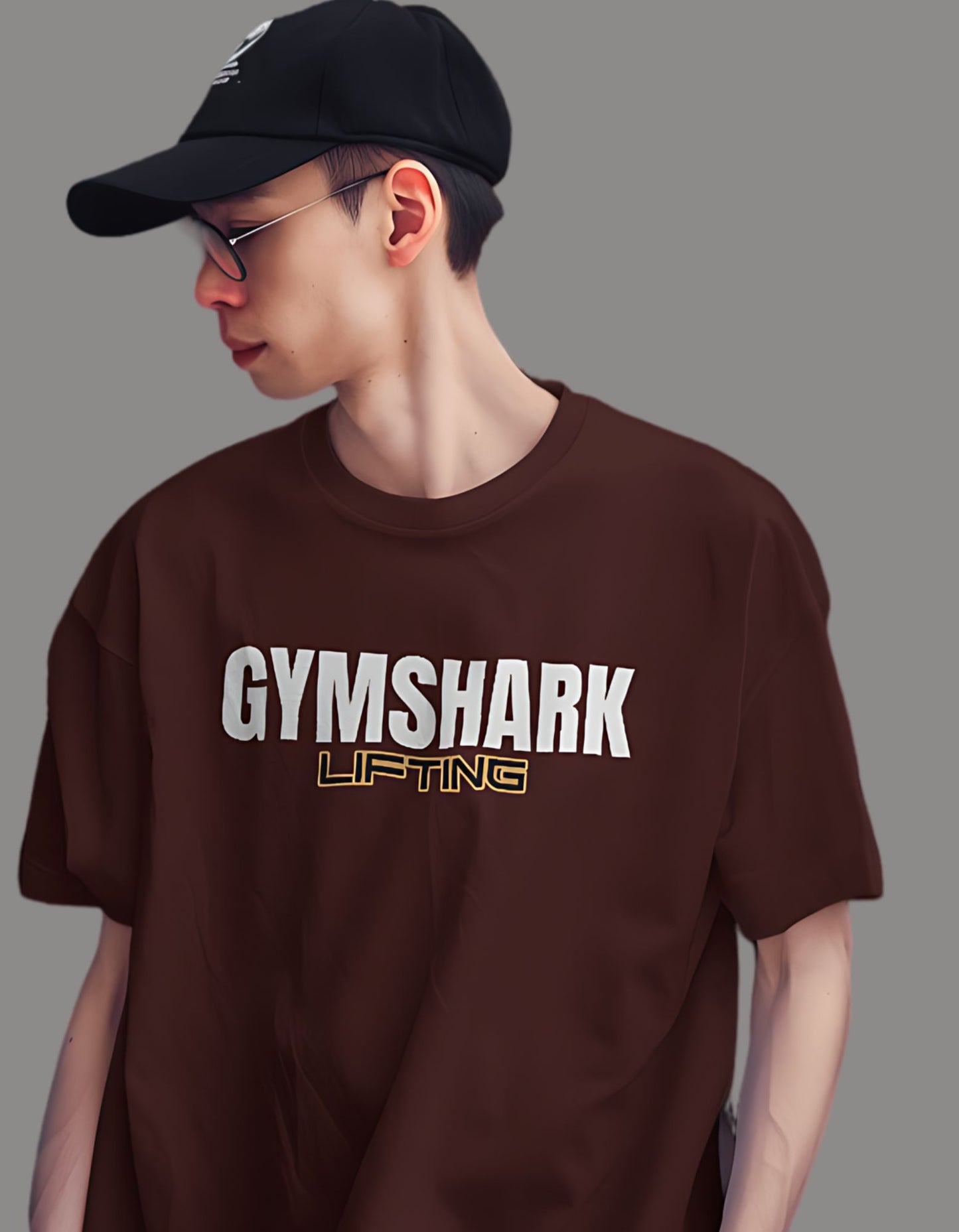 GYMSHARK Oversized T-shirt for Mens