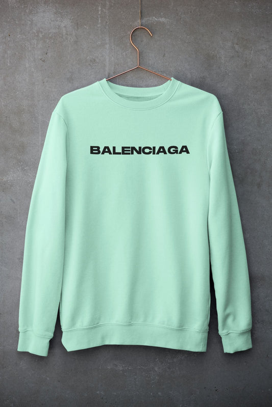 Balenciaga Unisex Sweatshirt for Men/Women 0 Reviews Mint