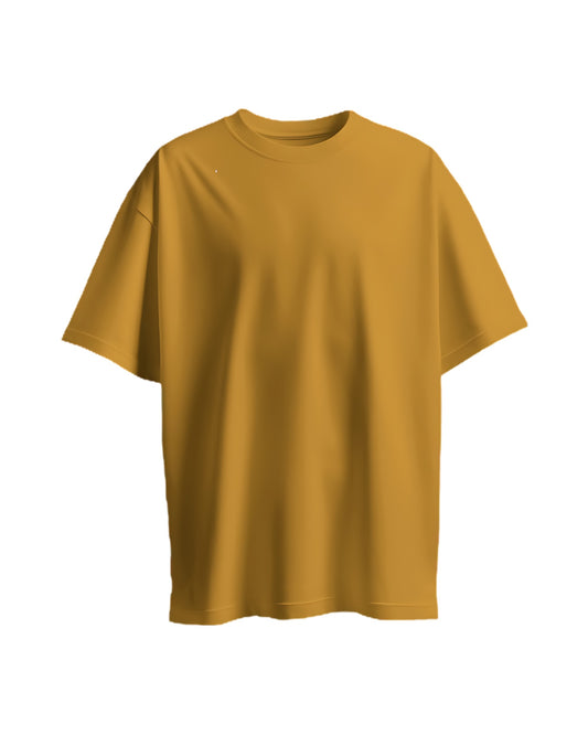 Mustard Yellow Unisex Oversized T-shirt