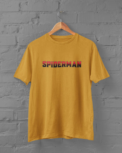 Spiderman - 2 T-Shirt for Men Mustard Yellow