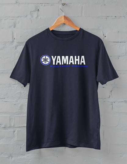 Yamaha Typography Half Sleeve T-Shirt for Men