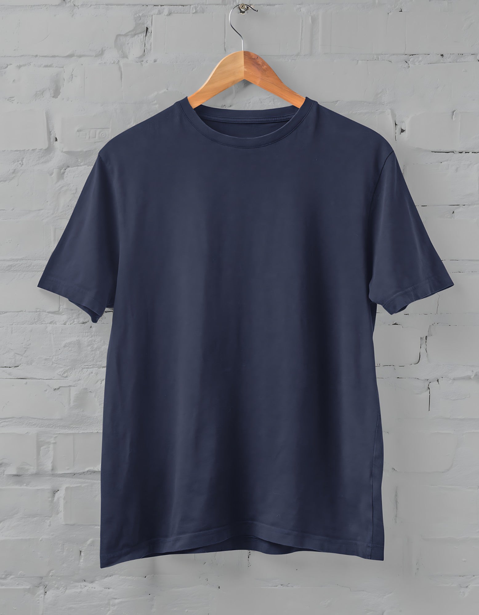 Navy Blue Half Sleeve T-shirt for Men
