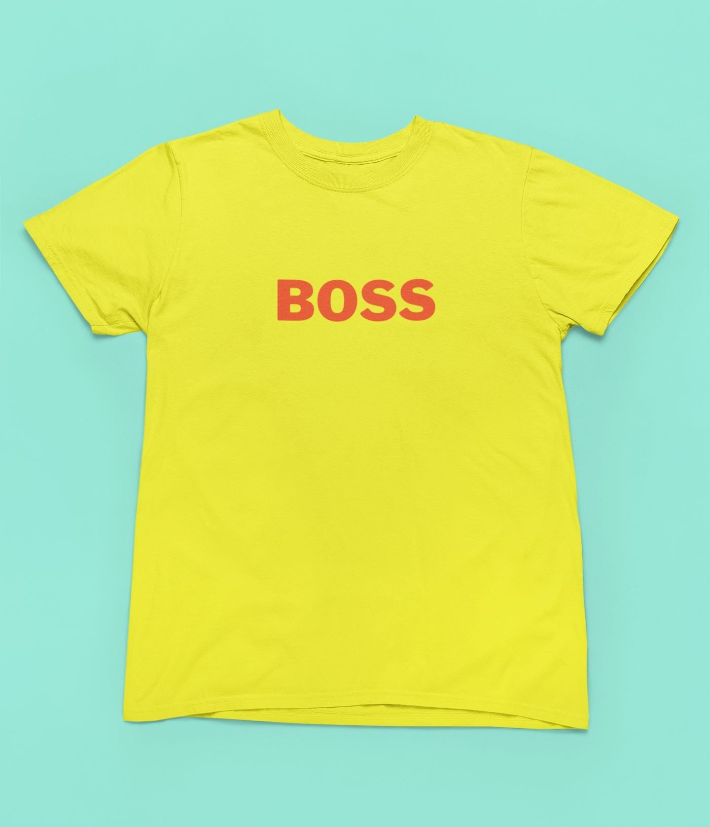 BOSS Kids T-shirt for Boy/Girl New Yellow