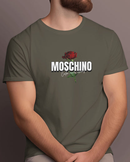 MOSCHINO Half Sleeve T-shirt for Men