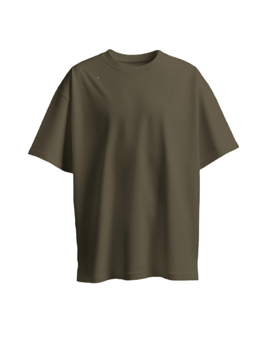 Olive Green Unisex Oversized T-shirt