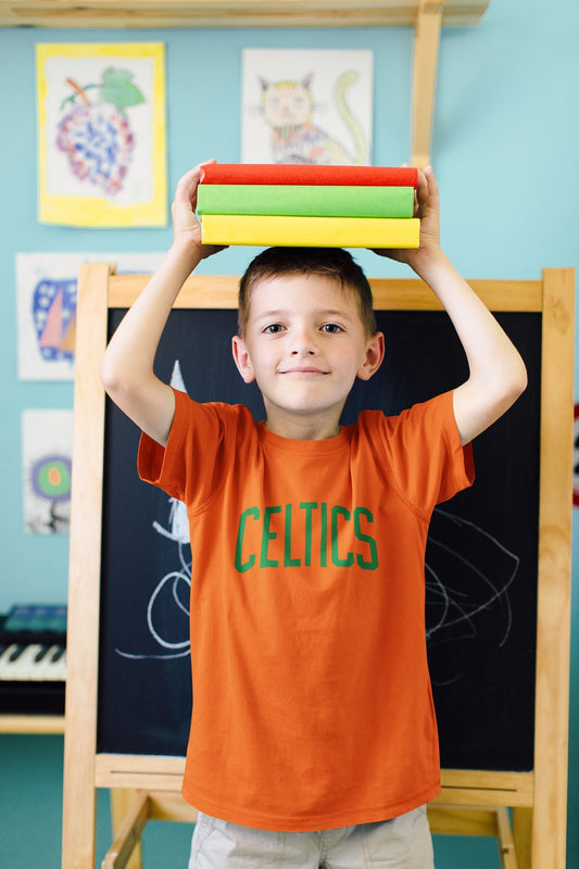 CELTICS Kids T-shirt for Boy Orange