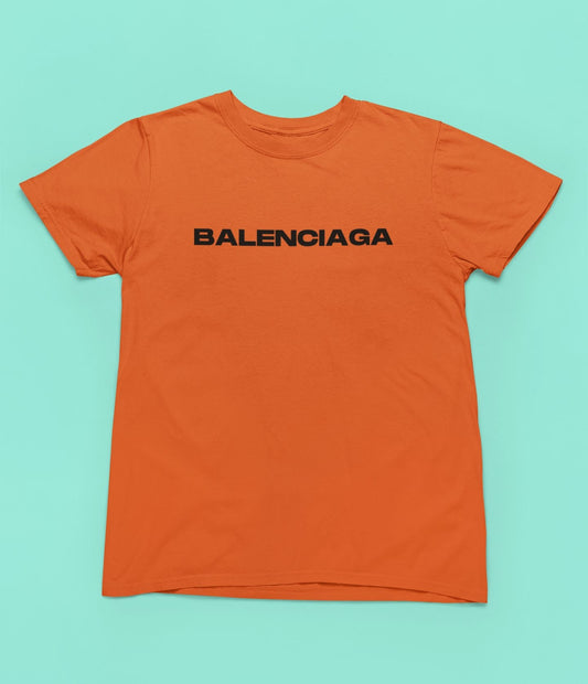 Balenciaga Kids T-shirt for Boy/Girl Orange