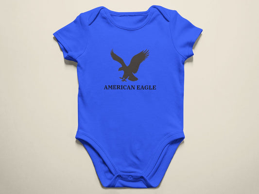 American Eagle Orchid Blue Kid Romper for Baby Boy/Girl