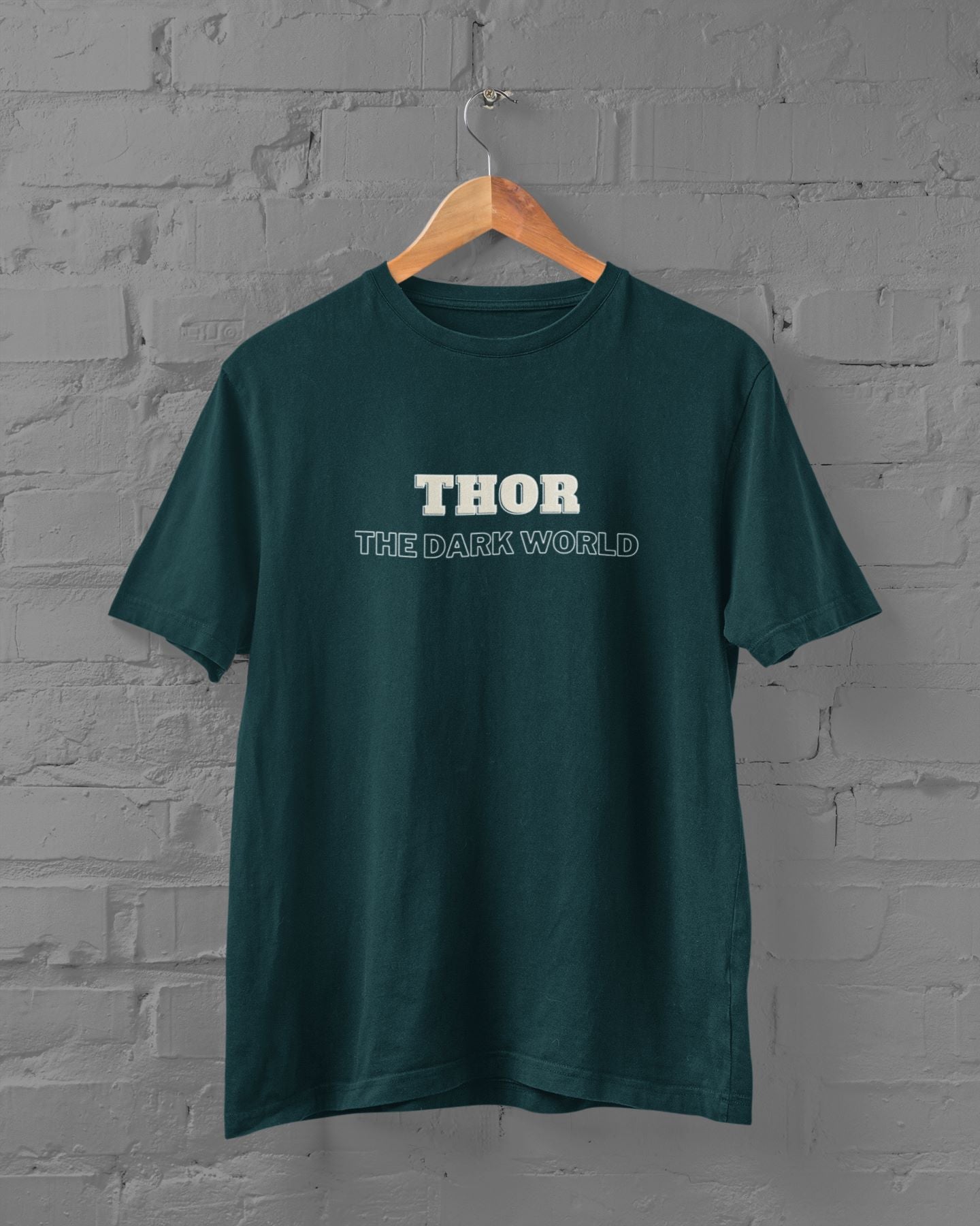 THOR The Dark World Half Sleeve T-shirt for Men/Women Petrol Blue