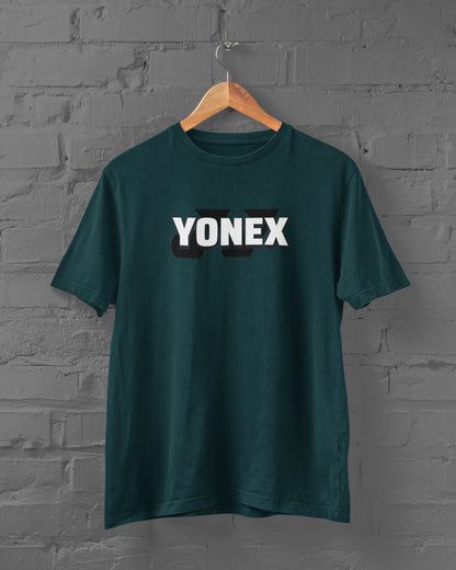 YONEX Half Sleeve T-shirt for Men Petrol Blue