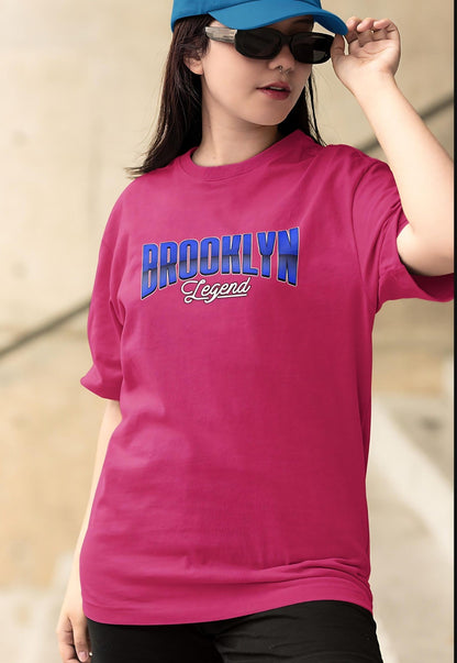 Brooklyn Oversized T-shirt for Women Pink