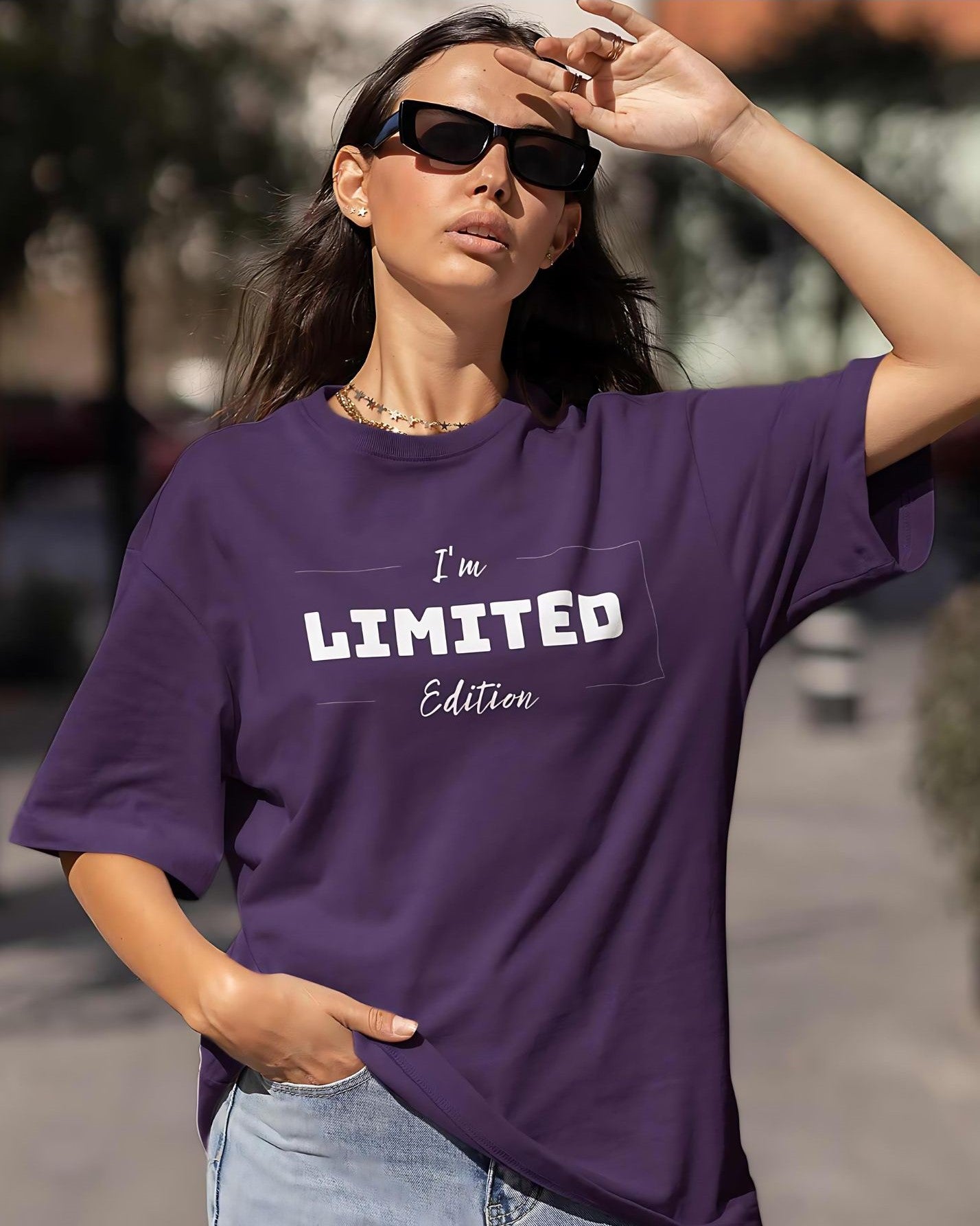 Limited Edition Oversized T-shirt for Women