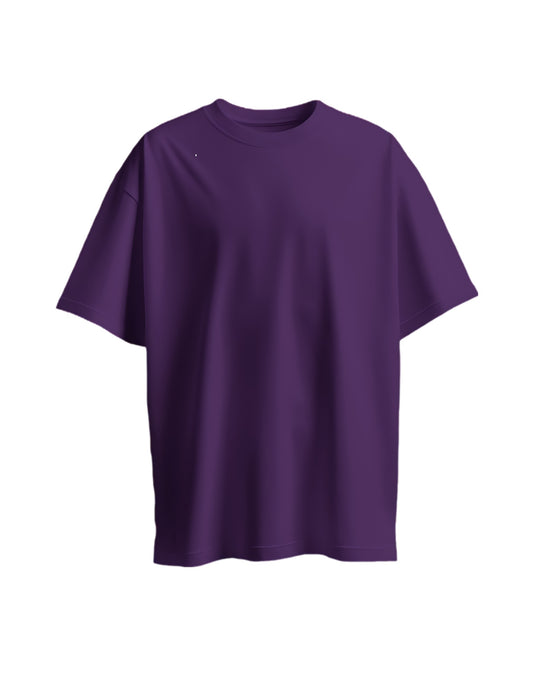 Purple Unisex Oversized T-shirt