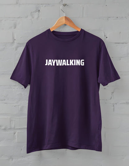 Jaywalking Printed Half Sleeve T-shirt for Men