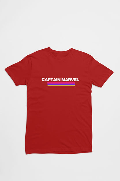 Captain Marvel Kid T-shirt for Kids Red