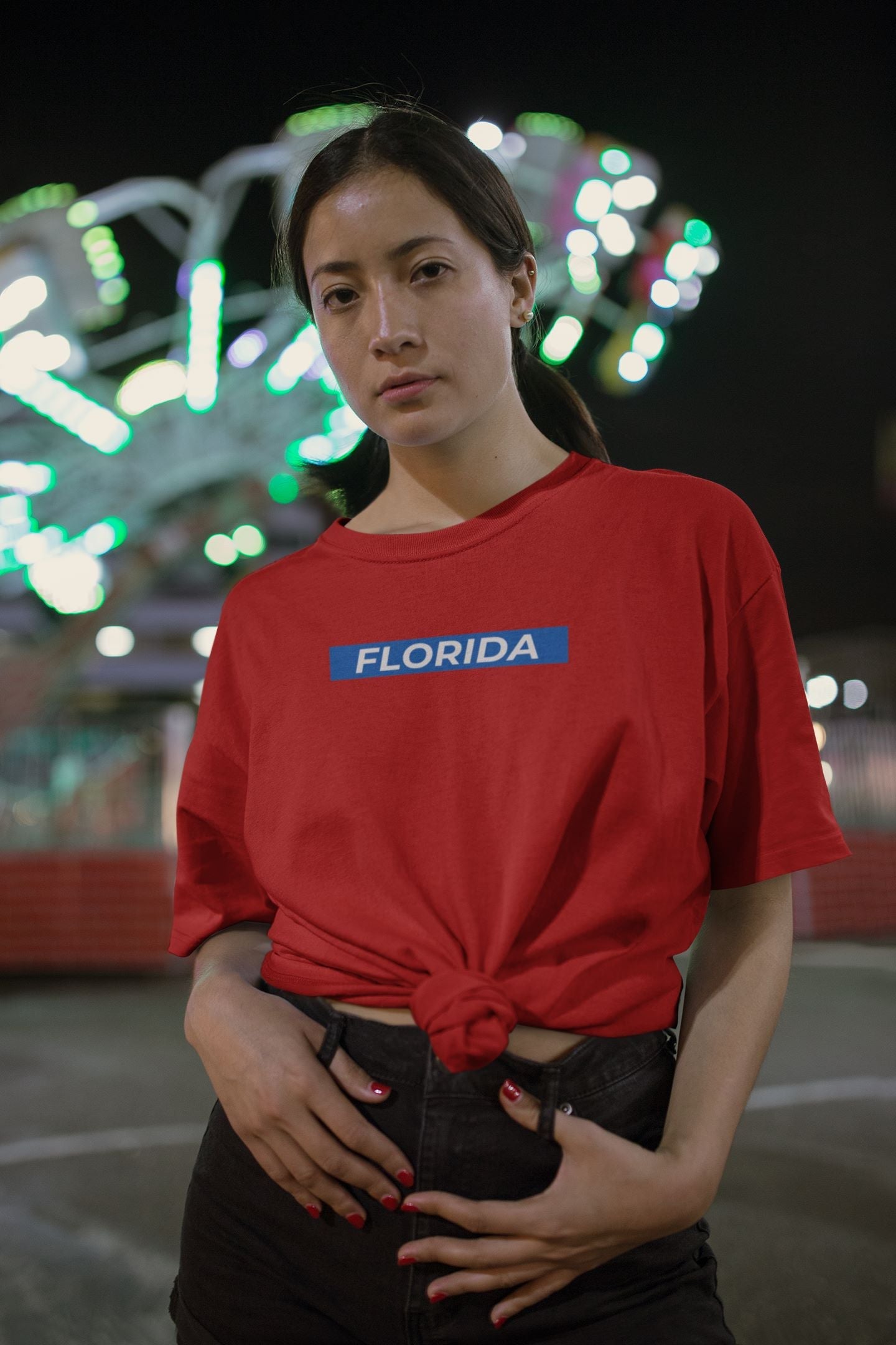 Florida Half Sleeve T-shirt for Women