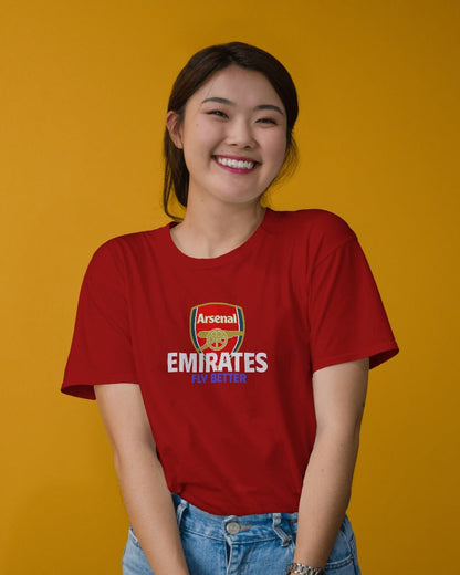 Arsenal Emirates Fly Better T-Shirt for Women