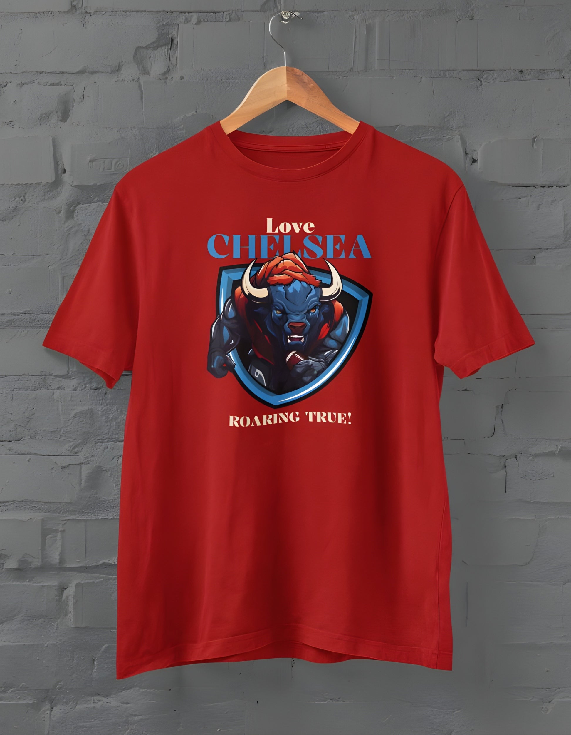 Chelsea Bull Half Sleeve T-shirt for Men