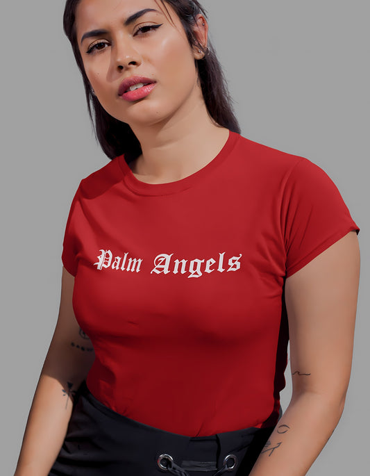Palm Angels Half Sleeve T-shirt for Women