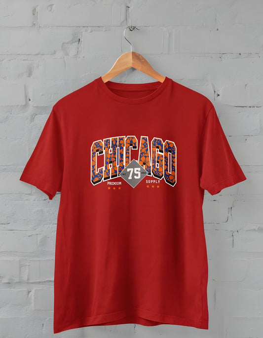 Chicago 75 Half Sleeve T-Shirt for Men