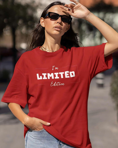 Limited Edition Oversized T-shirt for Women