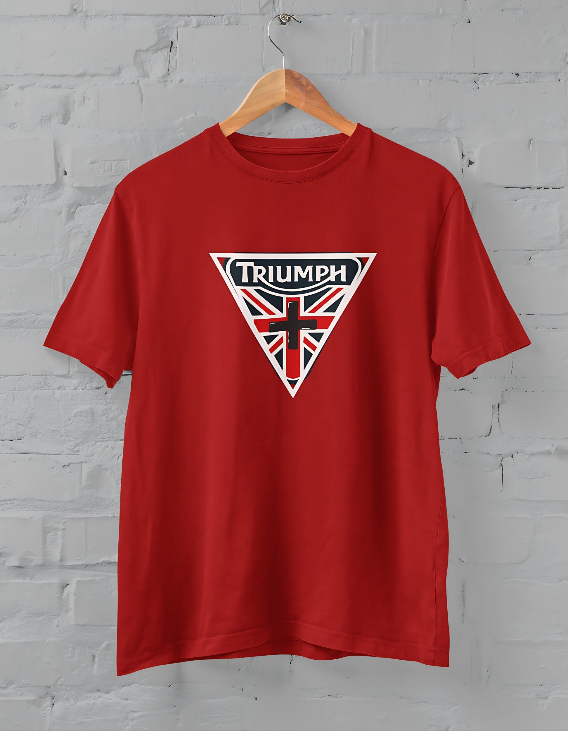 New Triumph Half Sleeve T-Shirt for Men