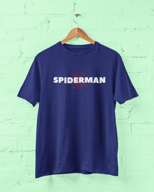 Spiderman T-Shirt for Men Royal Blue