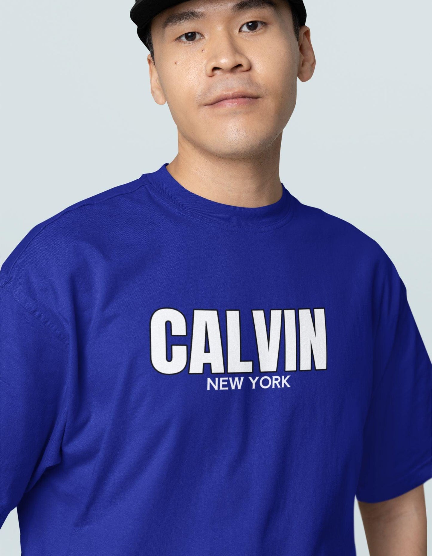 Calvin New York Typography Oversized T-shirt for Men