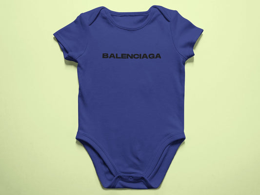 Balenciaga Kid Romper for Baby Boy/Girl Royal Blue
