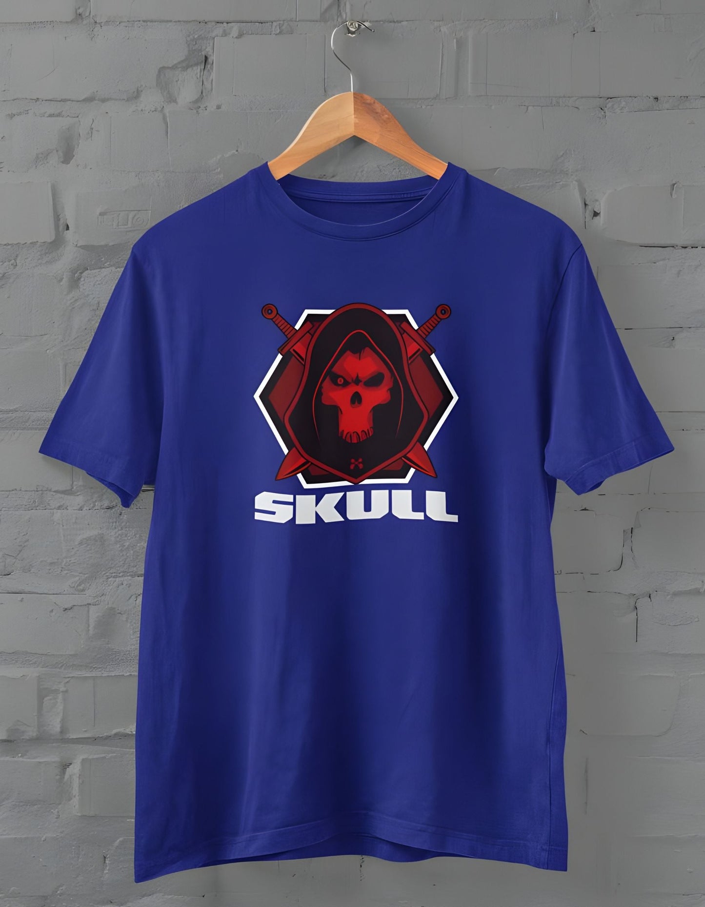 Red Skull Warrior Tshirt for Men