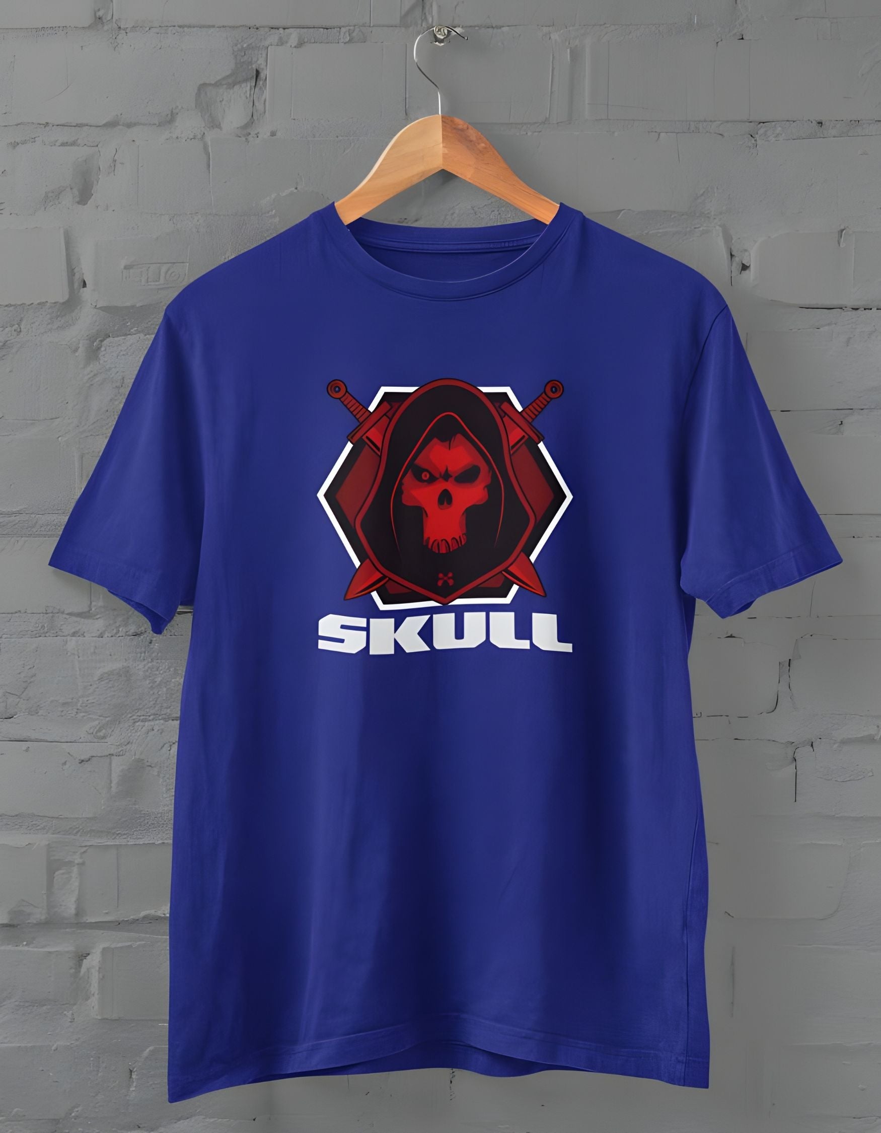 Red Skull Warrior Tshirt for Men