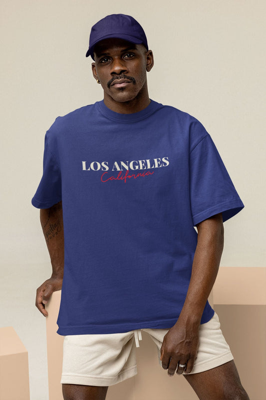 Los Angeles California Oversized T-shirt for Men