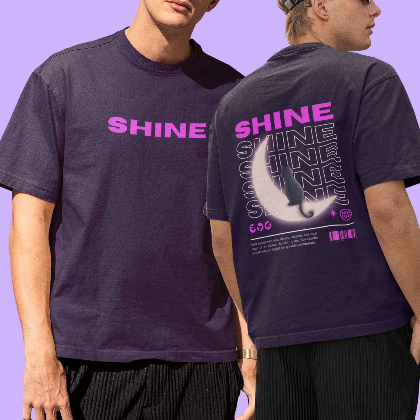 SHINE Oversized T-shirt for Men