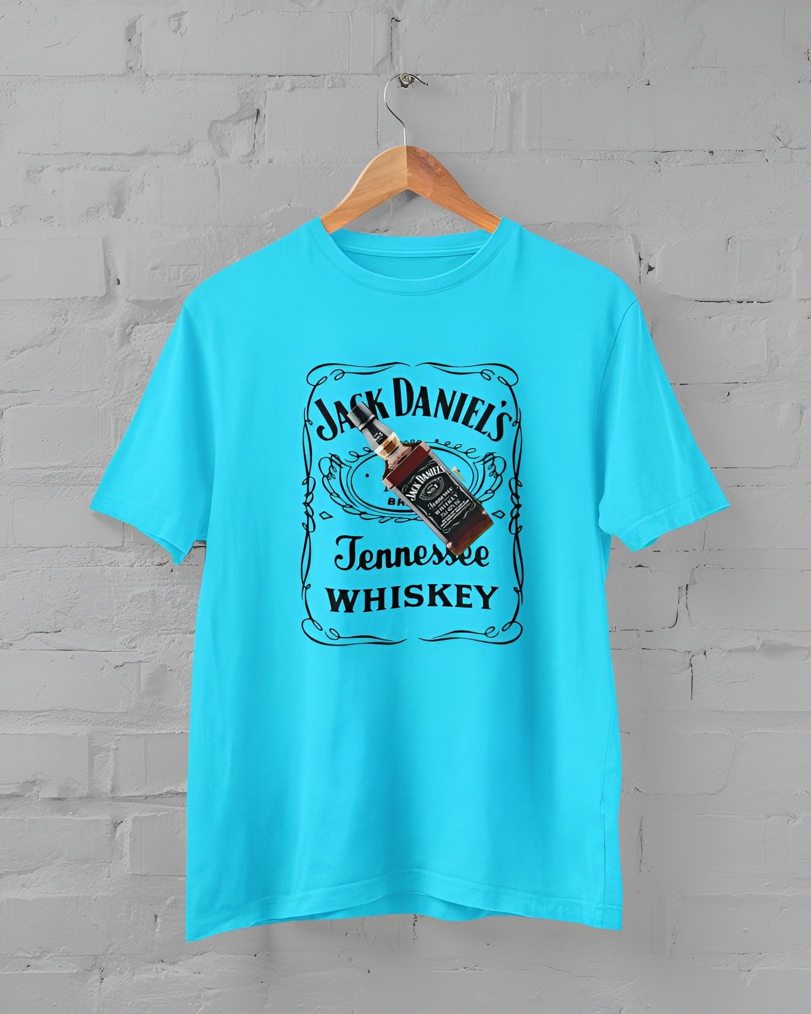 Jack Daniels Half Sleeve T-Shirt for Men