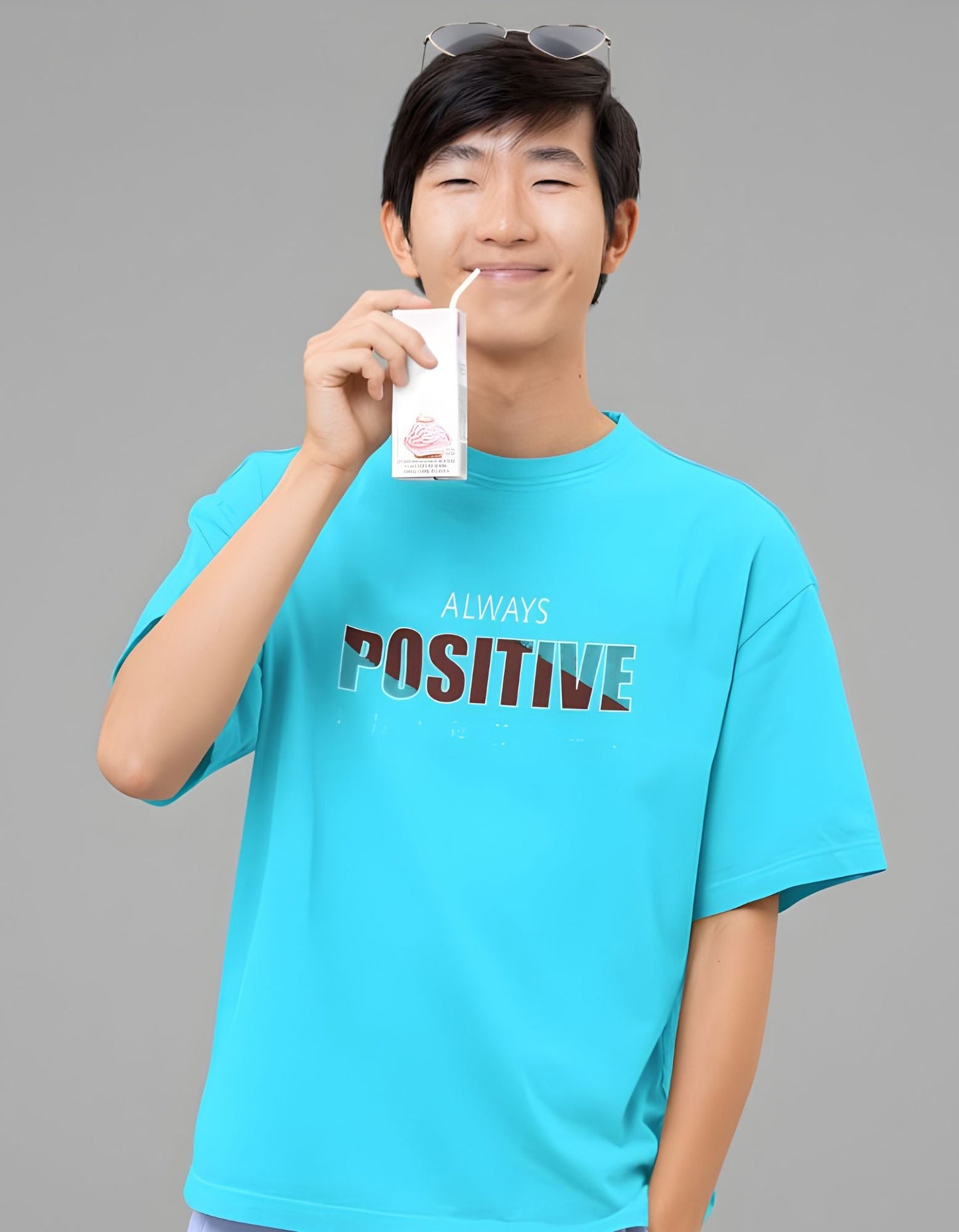 Always Positive Oversized T-shirt for Men