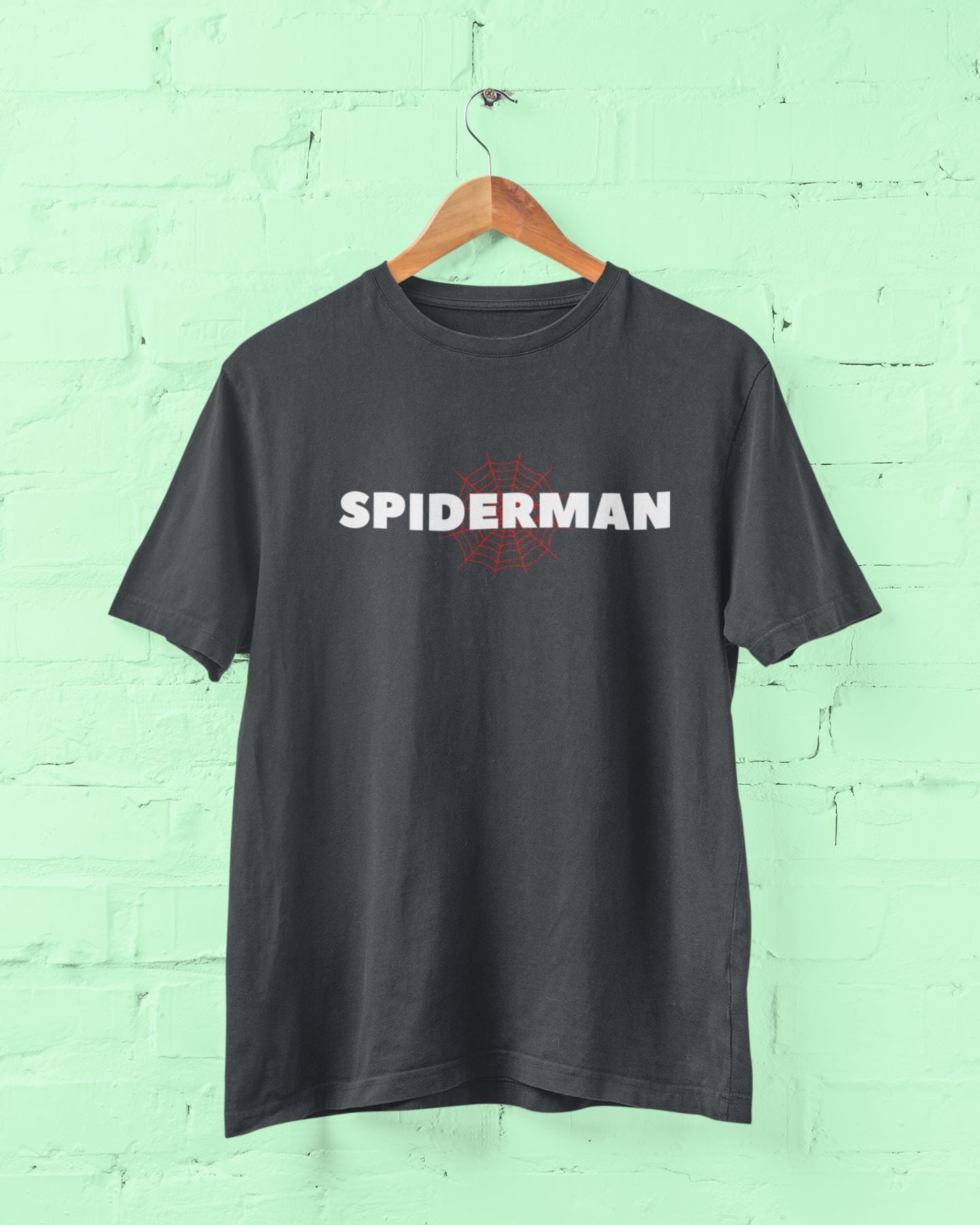 Spiderman T-Shirt for Men Steel Grey