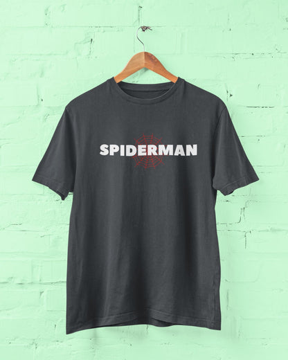 Spiderman T-Shirt for Men Steel Grey